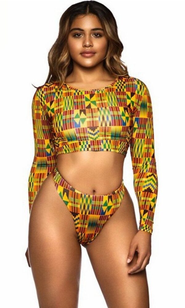 African Print Swimwear