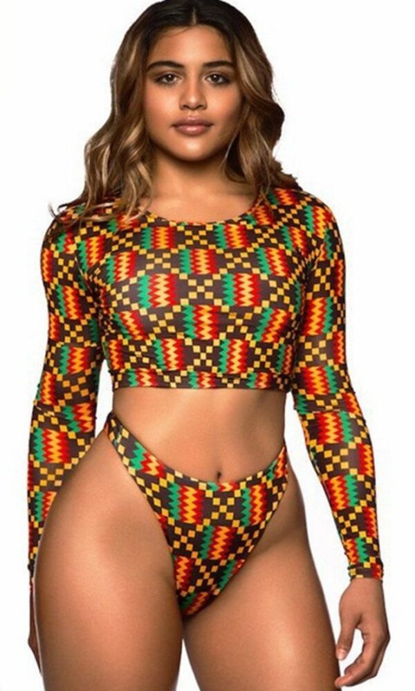 African Print Swimwear