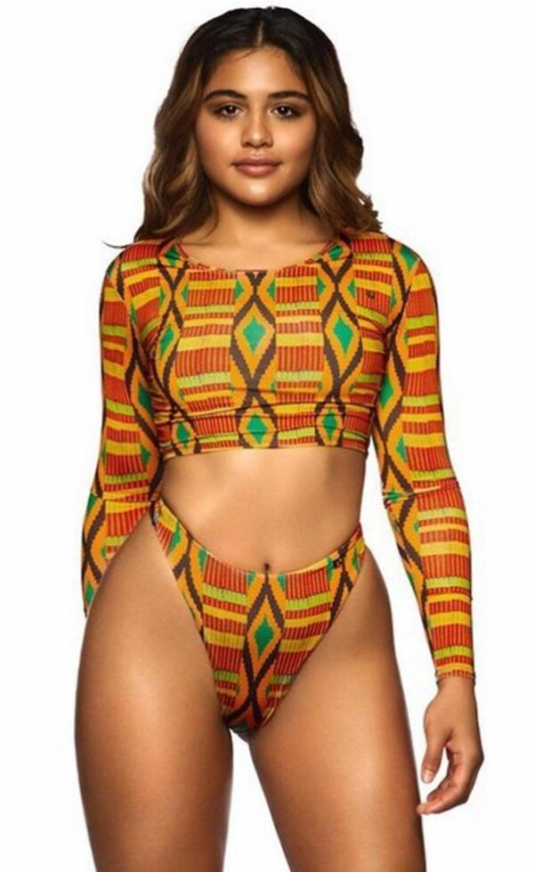 African Print Swimwear