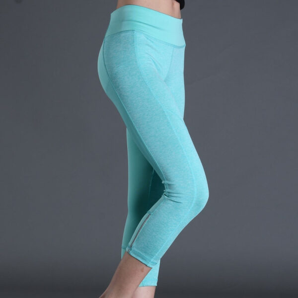 Skin Leggings With Zipper Pocket