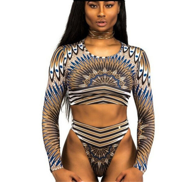 African Print Swimwear