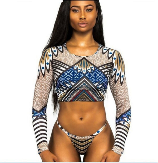 African Print Swimwear