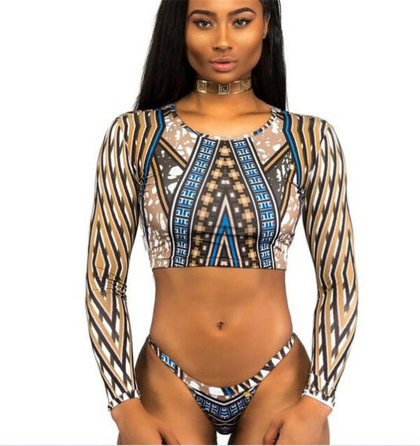 African Print Swimwear