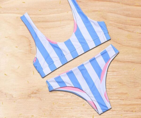 Stripe Swimwear