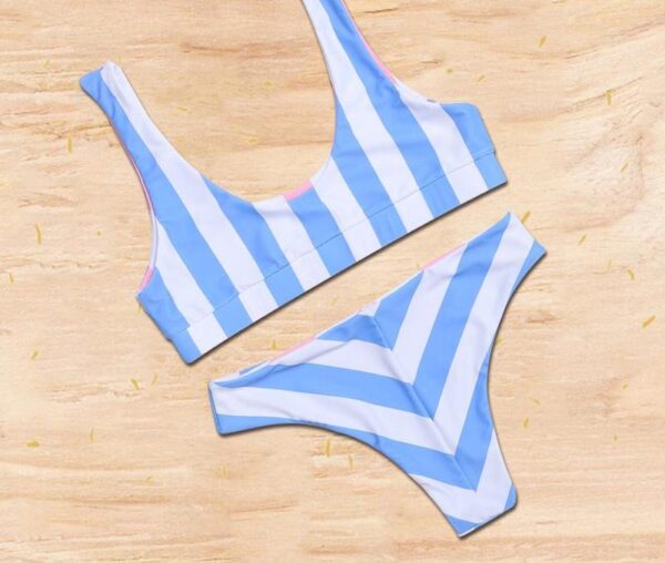 Stripe Swimwear